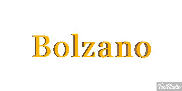 Bolzano Effetto testo