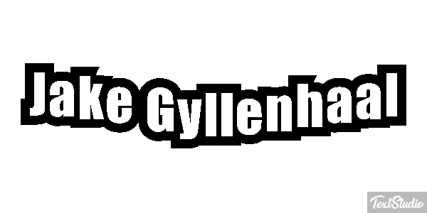 Jake Gyllenhaal Tekst effect