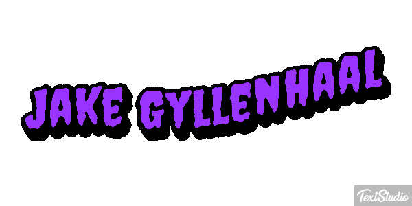 Jake Gyllenhaal Tekst effect