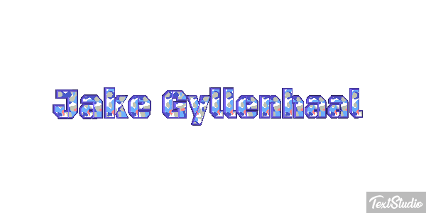 Jake Gyllenhaal Tekst effect