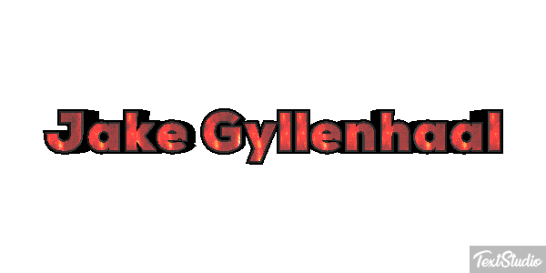Jake Gyllenhaal Tekst effect