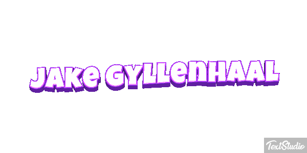 Jake Gyllenhaal Tekst effect