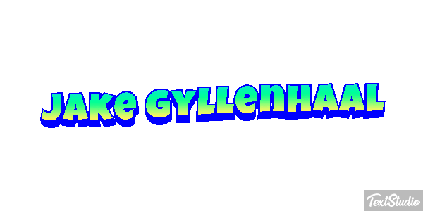 Jake Gyllenhaal Tekst effect