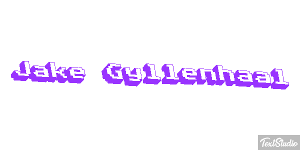 Jake Gyllenhaal Tekst effect