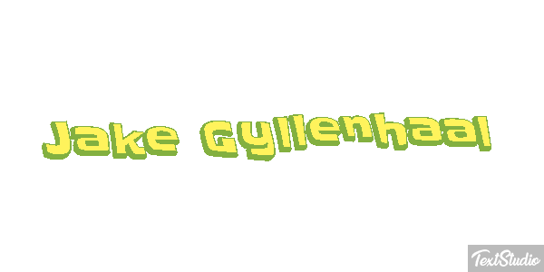 Jake Gyllenhaal Tekst effect