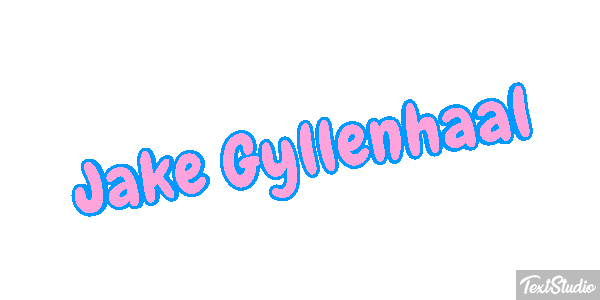 Jake Gyllenhaal Tekst effect