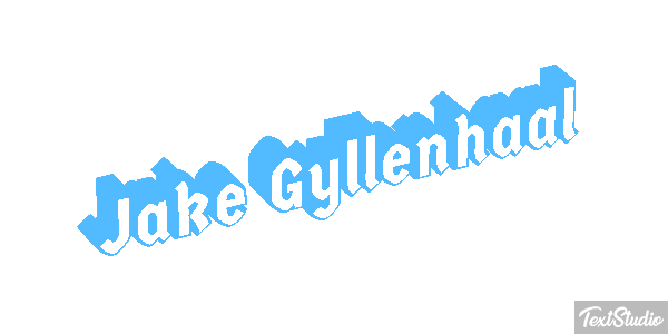 Jake Gyllenhaal Tekst effect