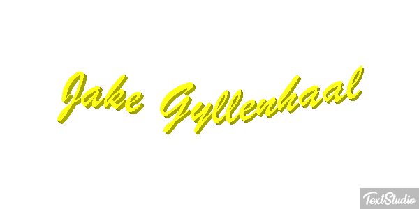 Jake Gyllenhaal Tekst effect