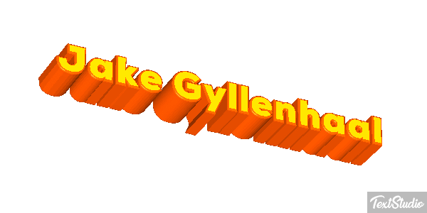 Jake Gyllenhaal Tekst effect