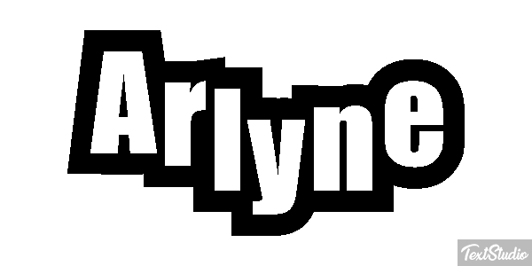Arlyne Texteffekt