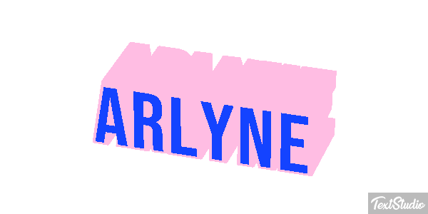 Arlyne Texteffekt