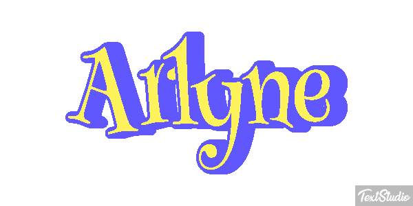 Arlyne Texteffekt