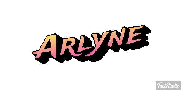 Arlyne Texteffekt