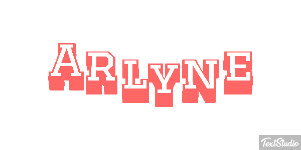 Arlyne Texteffekt