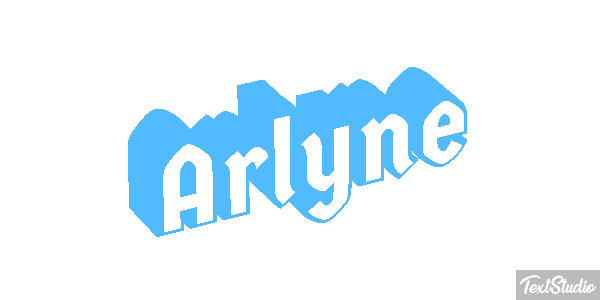 Arlyne Texteffekt