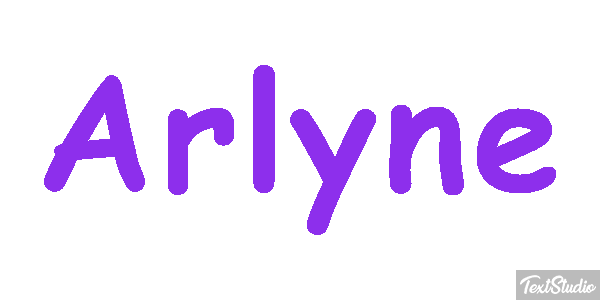 Arlyne Texteffekt