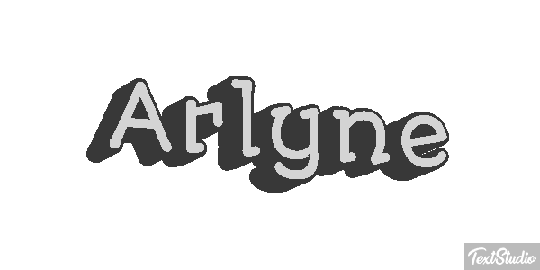 Arlyne Texteffekt