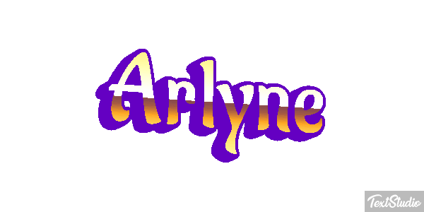 Arlyne Texteffekt