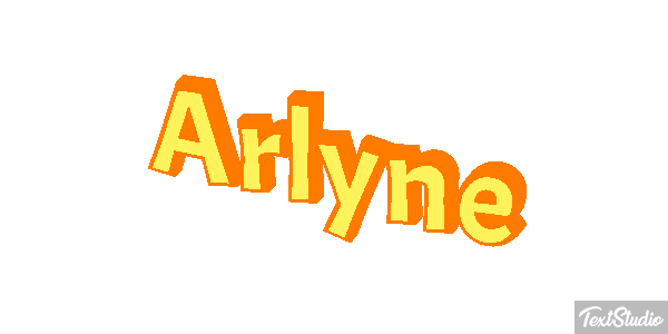 Arlyne Texteffekt
