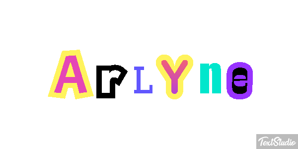 Arlyne Texteffekt