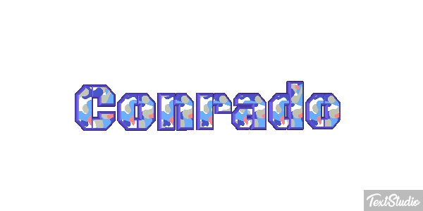 Conrado Efecto de texto