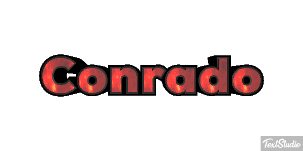Conrado Efecto de texto