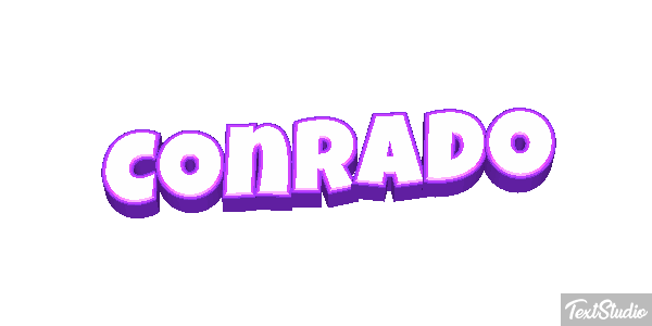 Conrado Efecto de texto