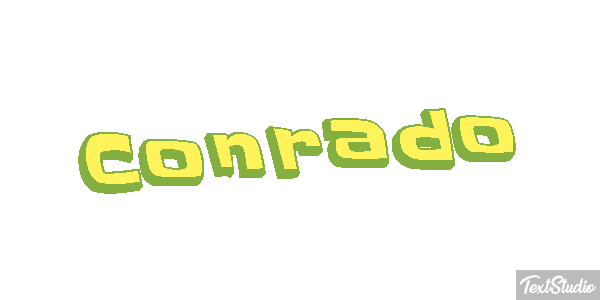 Conrado Efecto de texto