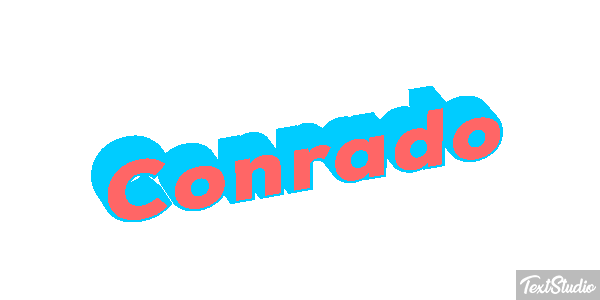 Conrado Efecto de texto