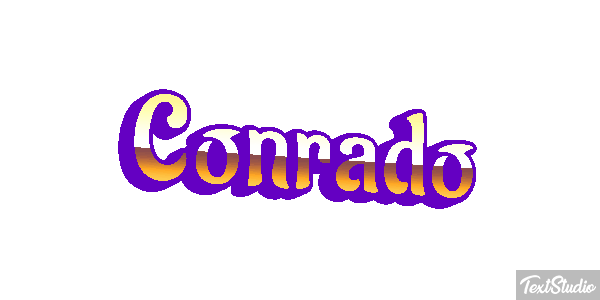 Conrado Efecto de texto