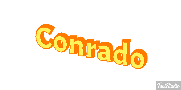 Conrado Efecto de texto