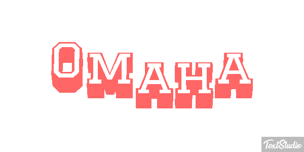 Omaha Effetto testo