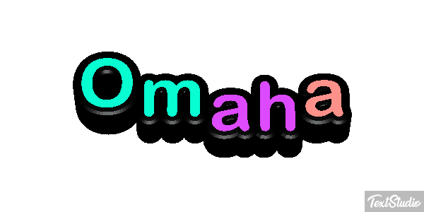 Omaha Effetto testo