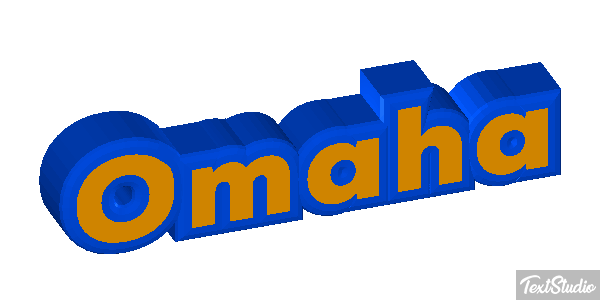 Omaha Effetto testo