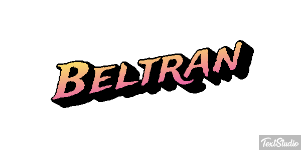 Beltràn Efecto de texto