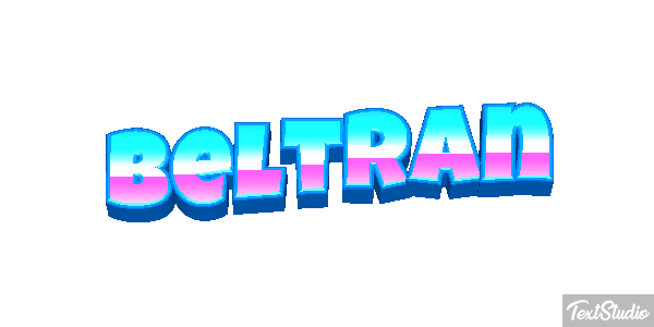 Beltràn Efecto de texto