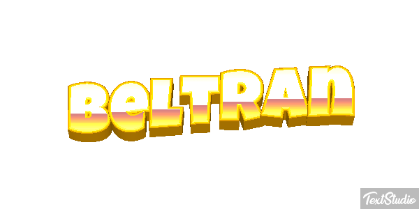 Beltràn Efecto de texto