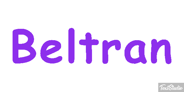 Beltràn Efecto de texto