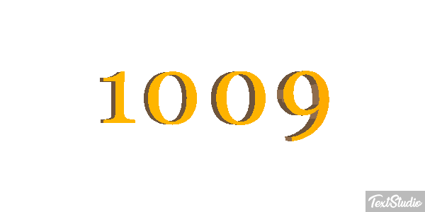 1009 Texteffekt