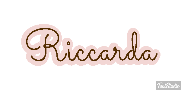 Riccarda Efekt tekstowy