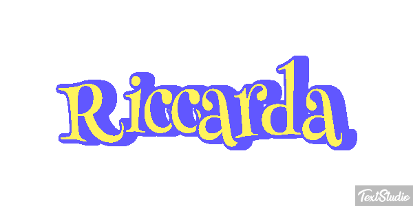 Riccarda Efekt tekstowy