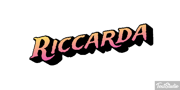 Riccarda Efekt tekstowy