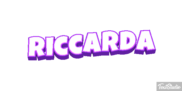 Riccarda Efekt tekstowy