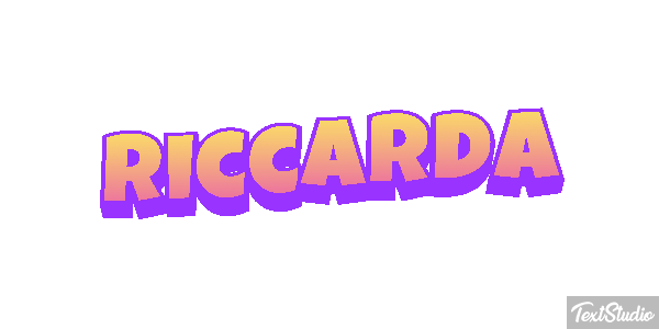 Riccarda Efekt tekstowy