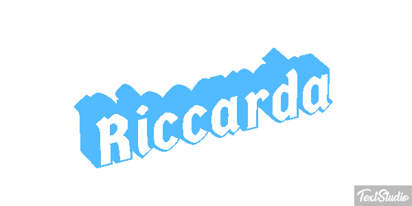 Riccarda Efekt tekstowy
