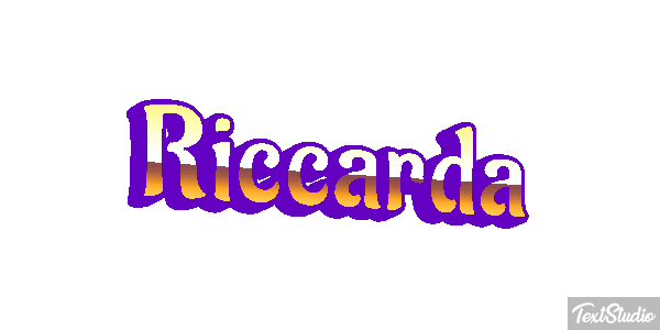 Riccarda Efekt tekstowy