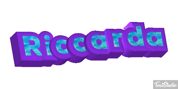 Riccarda Efekt tekstowy