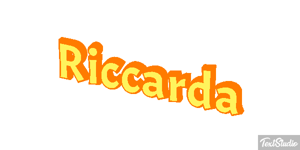 Riccarda Efekt tekstowy