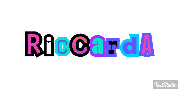 Riccarda Efekt tekstowy