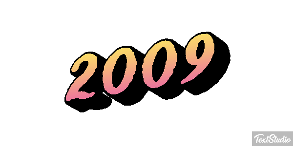 2009 Metin efekti